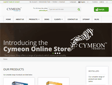 Tablet Screenshot of cymeon.com